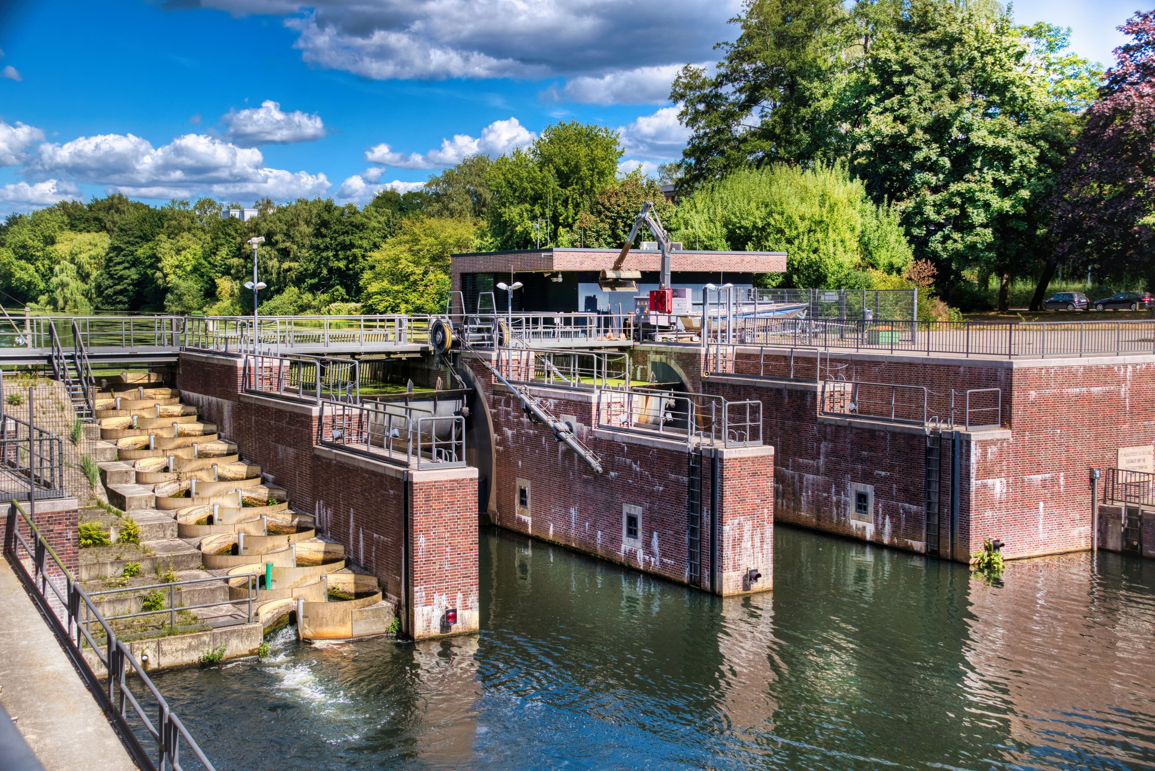 Canal Water Feeder System